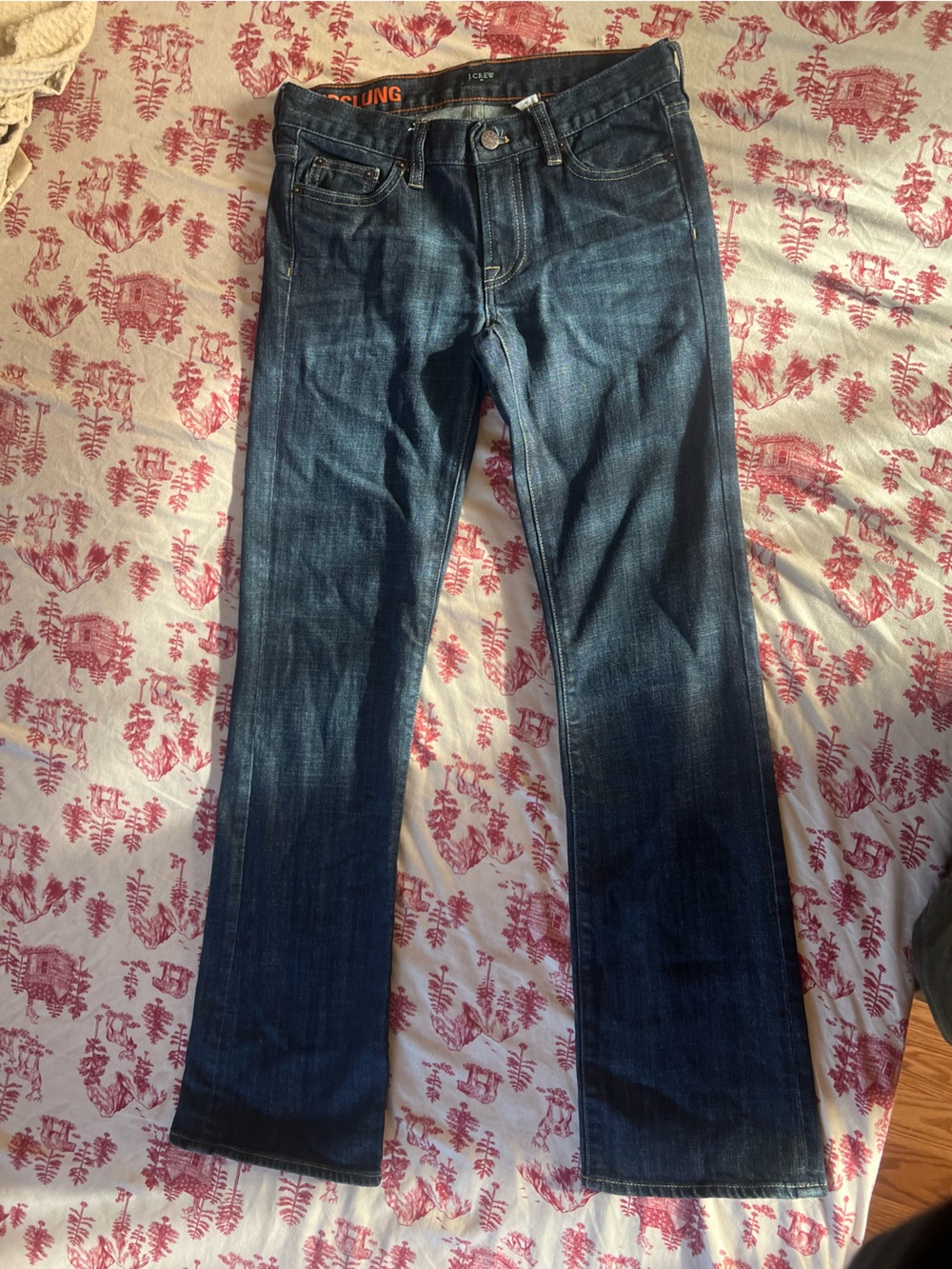 J. Crew Denim Hipslung low rise bootcut Jeans